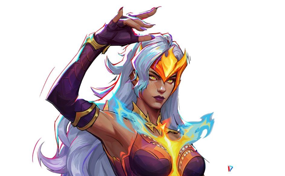 Scarlet Witch - Phoenix Chaos Skin in Marvel Rivals Leaks Online.