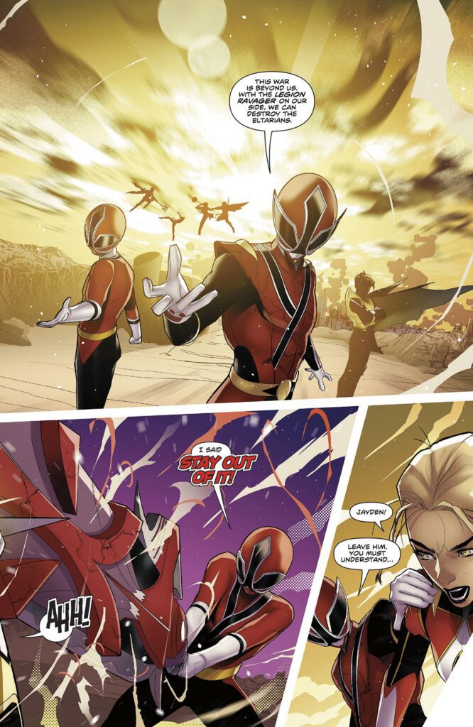 POWER RANGERS PRIME #16 First Look Released.